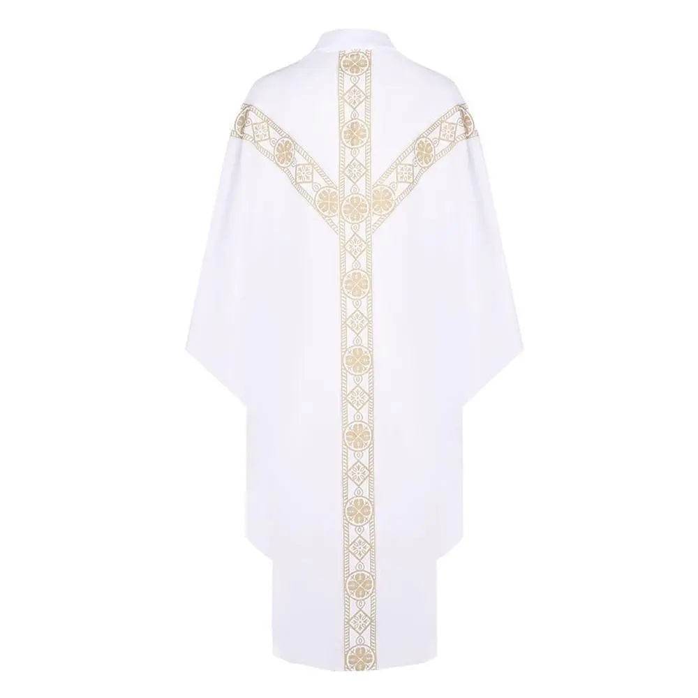 Medieval Cloak Spliced Priest Uniform Cosplay Costume Outfits Halloween Carnival Suit - Azufun