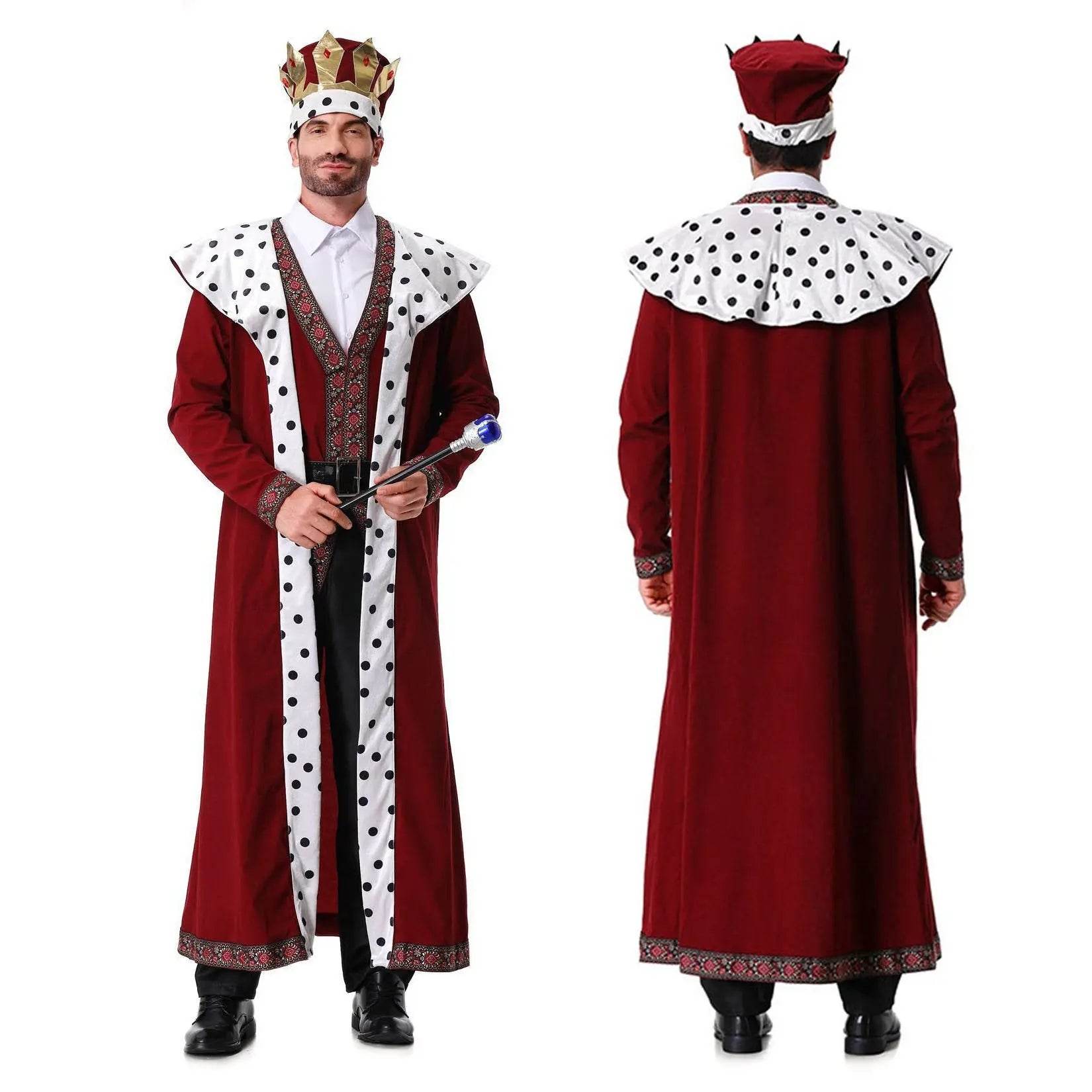 Men Medieval Roman Court Cosplay 70s Costumes - Azufun