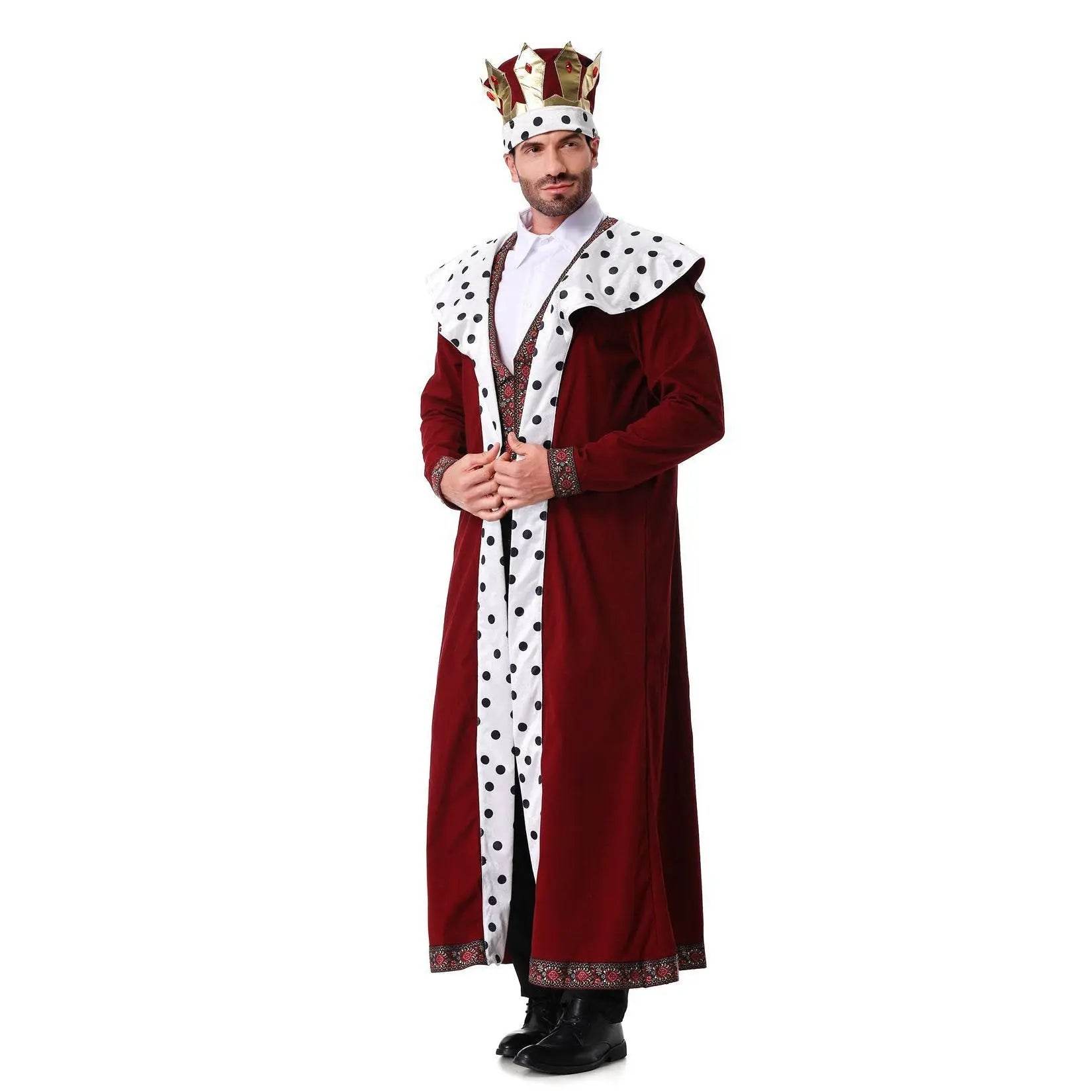 Men Medieval Roman Court Cosplay 70s Costumes - Azufun