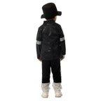 Michael Jackson Kids Performance Costume Tap Dance MJ Imitation Outfit - Azufun