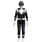 Mighty Morphin Power Rangers Costume Kids Superhero Bodysuit Halloween jumpsuits onesies - Azufun