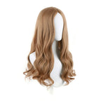 Movie m3gan doll costume wig Long Curly Cosplay Wig for Women - Azufun