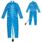 Neytiri Avatar Ladies Fancy Dress Party Outfit Fantasy Costume - Azufun