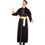 Pastor Fr Nun Couples Costume Halloween Outfits Cosplay Party Carnival - Azufun