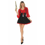Pirate Outfit Vintage Cosplay Costume Halloween Carnival Female - Azufun
