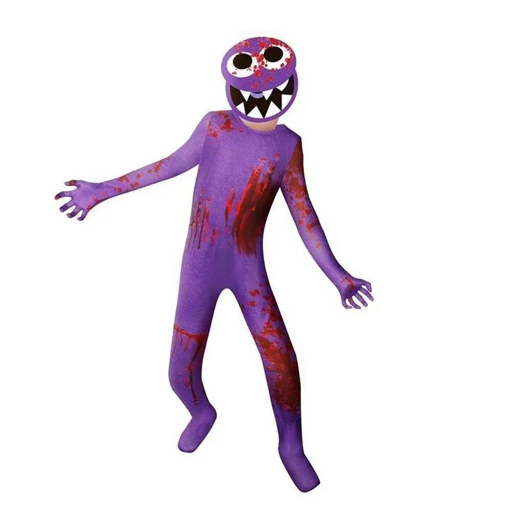 Roblox rainbow friends Cosplay Costume Red Monster costume jumpsuit - Azufun