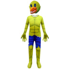 Roblox rainbow friends Cosplay Costume Yellow Monster jumpsuit For kids - Azufun