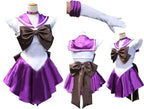 Sailor Moon Venus Uranus Cosplay Costume Dress Uniform With Gloves Halloween - Azufun