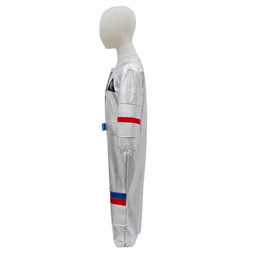 Silver Space Suit Costume Astronaut Pilot Cosplay and Performance Outfit - Azufun
