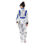 Space Suit Astronaut Couples Costume Carnival Halloween For Kids Girls Boys - Azufun