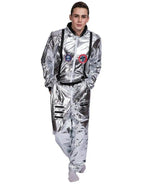 The Wandering Earth Astronaut Silver Pilot Family Couples Halloween Cosplay Costume - Azufun