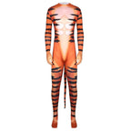Tiger Stripes Animal Cosplay Zentai Costume Jumpsuit Bodysuit Outfits Adult - Azufun