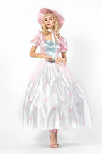 Toy Story 4 Adult Little Bo Peep Costume Cosplay Women Dress Halloween - Azufun