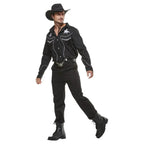 Western Cowboy Gunman Shirts Costume Cosplay Halloween Bar Party Drama wild west fancy dress For Men - Azufun