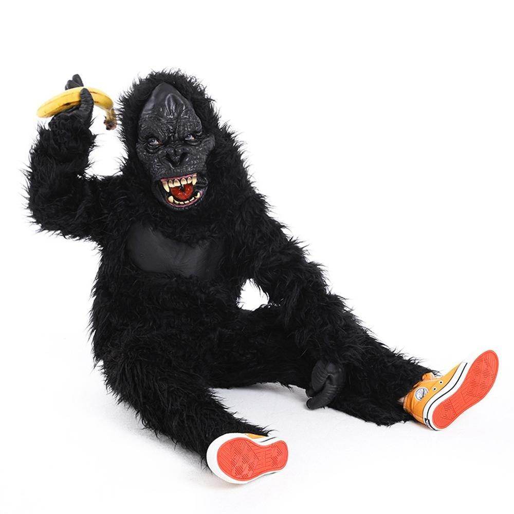 Animal party play King Kong Suffed Gorilla Costume for Kids - Azufun