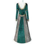 Anime Movie Shrek Princess Fiona Dress Halloween Carnival Suit Cosplay Costume For Adults - Azufun