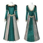 Anime Movie Shrek Princess Fiona Dress Halloween Carnival Suit Cosplay Costume For Adults - Azufun