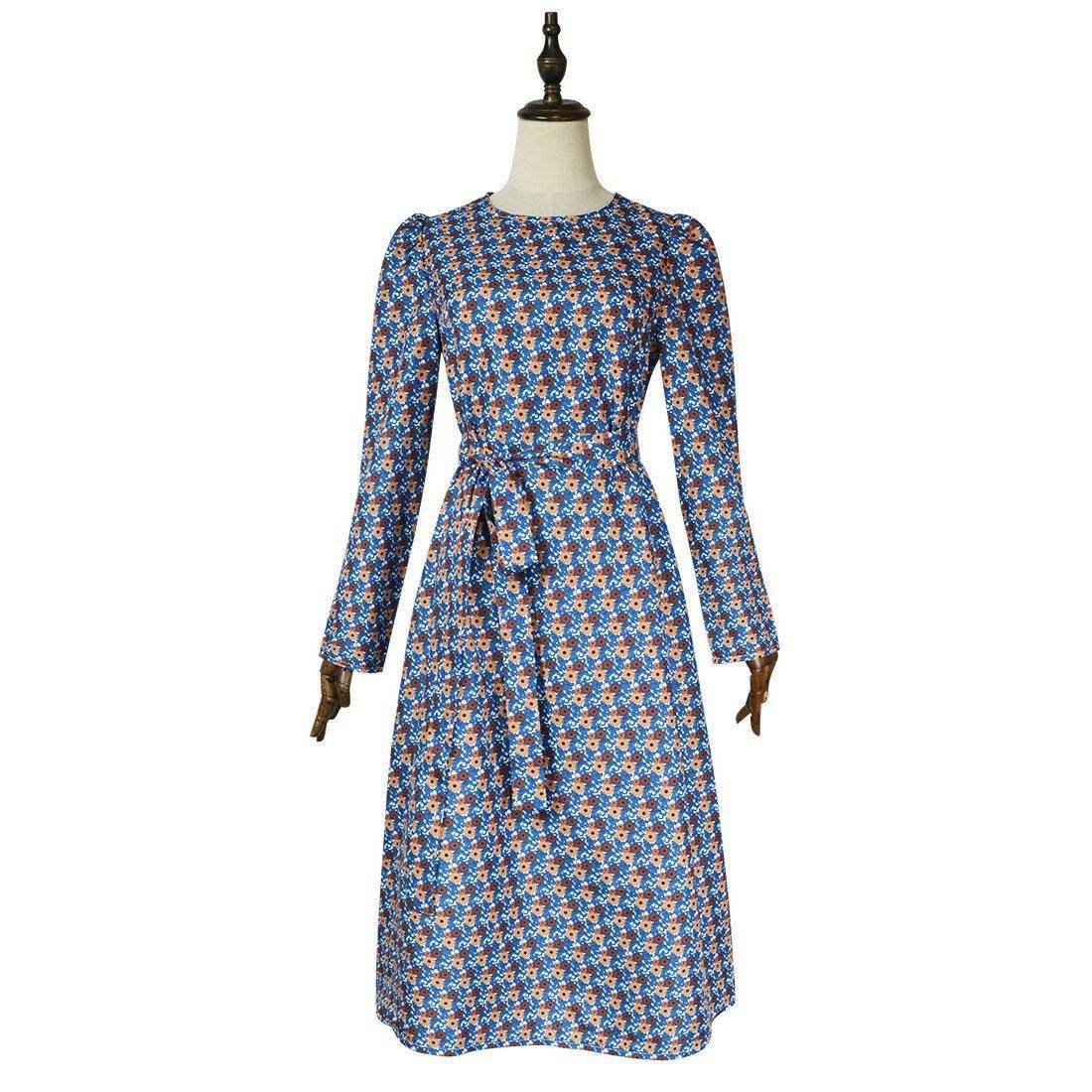 Astrid Deetz Costume Ball Dress Beetlejuice Skirt Striped Dress For Women Halloween - Azufun