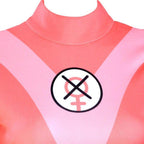 Atom Eve Invincible Costume Bodysuit Zentai Hero Cloak Cosplay - Azufun