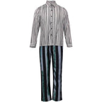 Beetlejuice 2 Michael Keaton Costume for men Party Halloween Suit - Azufun