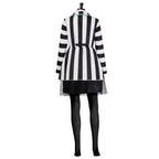 Beetlejuice Adult Kids Blazer Dress Costume For Women Girl - Azufun