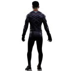 Black Panther Superhero Sport Men T-shirts Long Sleeve Tee - Azufun