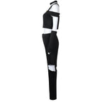 Black White Hazbin Hotel Adult Cosplay Costume Outfits Halloween Carnival Suit - Azufun