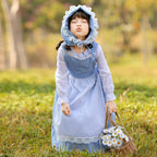 BuyBlue Check Farm Maid Cosplay Costume Dress Outfit For Mom and Me Now Cheaper With 3 - 5 Days Ship - PajamasBuy