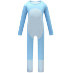 Boys Bluey Girls Bingo Dog Kids Halloween Cosplay Party jumpsuit Onesie Costume - Azufun