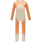 Boys Bluey Girls Bingo Dog Kids Halloween Cosplay Party jumpsuit Onesie Costume - Azufun