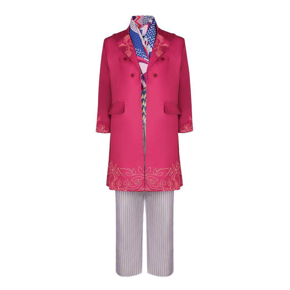 Charlie and the Chocolate Factory Wonka Cosplay Costume Outfits Halloween Carnival Suit - Azufun