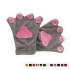 BuyChildren Fog Rabbit Claw Paw Fleece Kigurumi Gloves Now Cheaper With 3 - 5 Days Ship - PajamasBuy