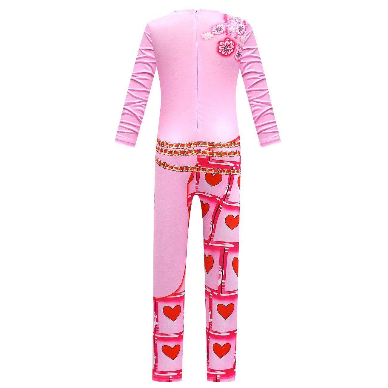 Descendants 3 Queen of Hearts Kigurumi Cosplay Costume Jumpsuit for Halloween - Azufun