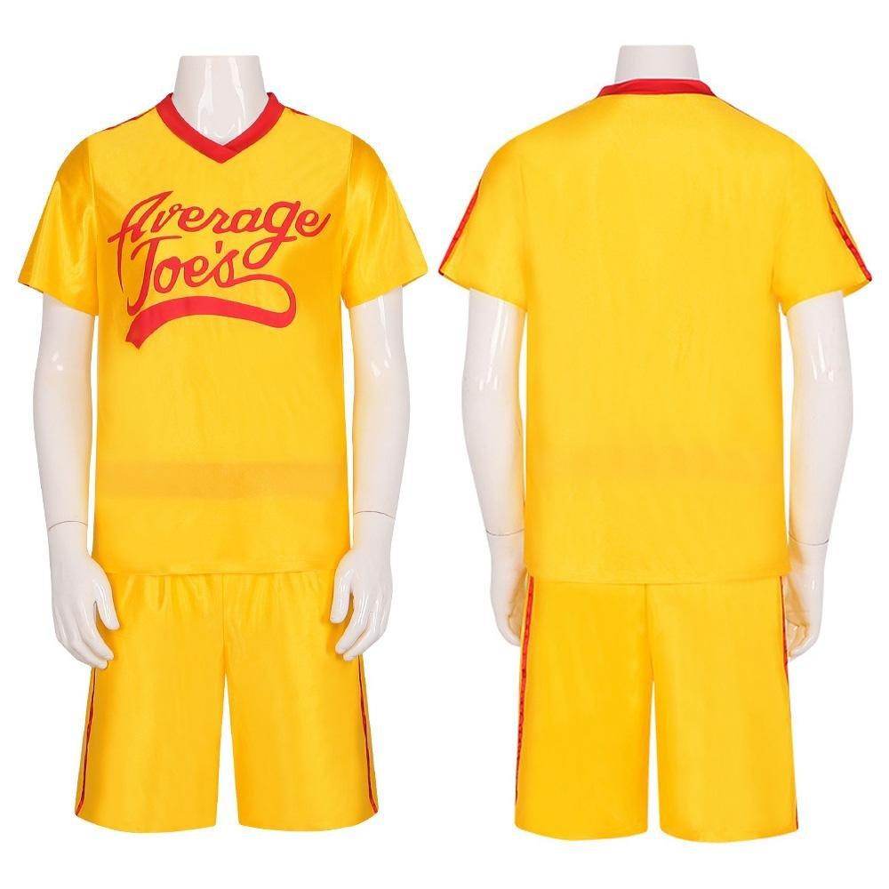 DodgeBall Average Joes Costume Fancy Dress Outfits Halloween Carnival Suit - Azufun