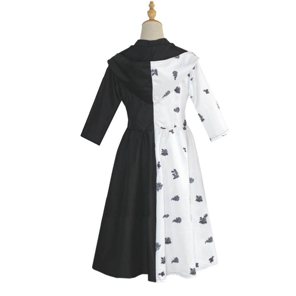 Evil Madame Costume Cruella De Vil cosplay dress 101 Dalmatians - Azufun