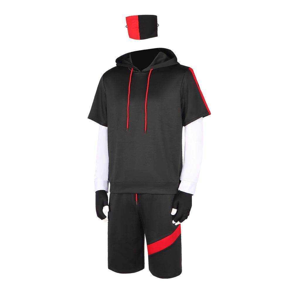 Fortnite Ikonik Bundle Game Adult Party Cosplay Costume Outfits Carnival Suit - Azufun