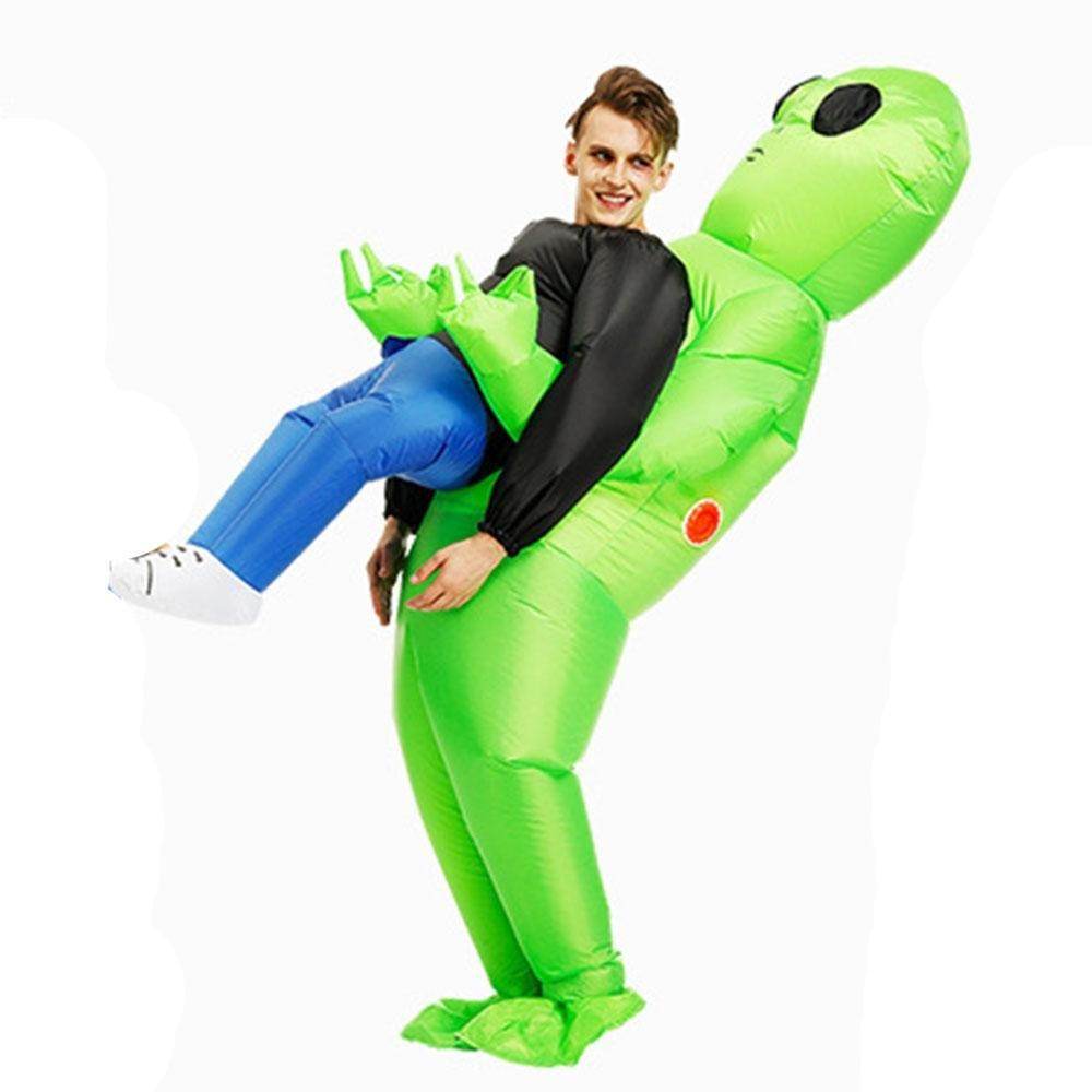 Funny inflatable Alien costume Halloween Party for Adult Kids - Azufun