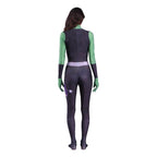 Gamora Costumes Guardians of The Galaxy Cosplay Jumpsuit Superhero Avengers Zentai - Azufun