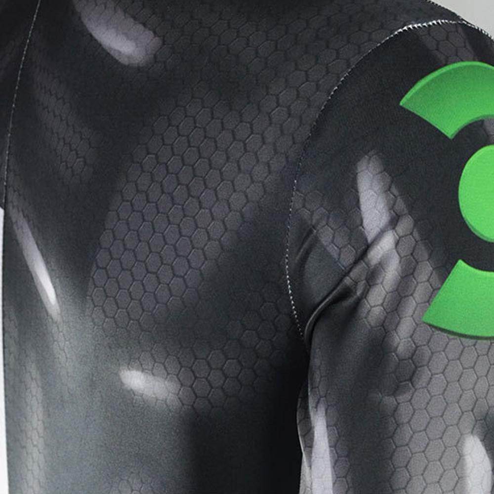 Green Lantern Movie Kyle Rayner Adult Zentai Jumpsuit Cosplay Costume Carnival - Azufun