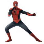 Halloween Cosplay Peter B Parker Spiderman Jumpsuit Superhero Tights Costume Suit Zentai For Adult Kids - Azufun