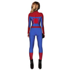 Halloween Peter B Parker Spider woman Digital Printed Bodycon Jumpsuit Costume - Azufun