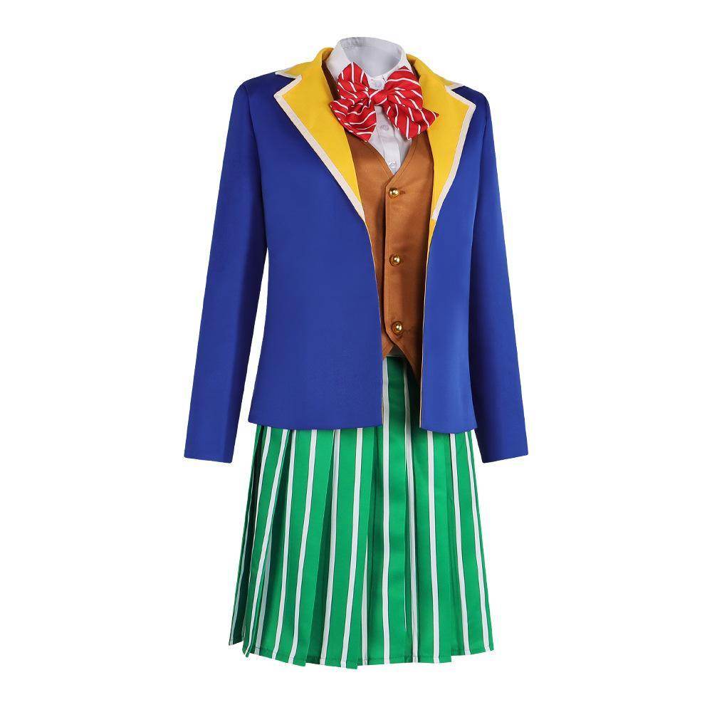 Happy Sugar Life Matsuzaka Sat Cosplay Costume JK Campus Uniform for Halloween and Dance Parties - Azufun