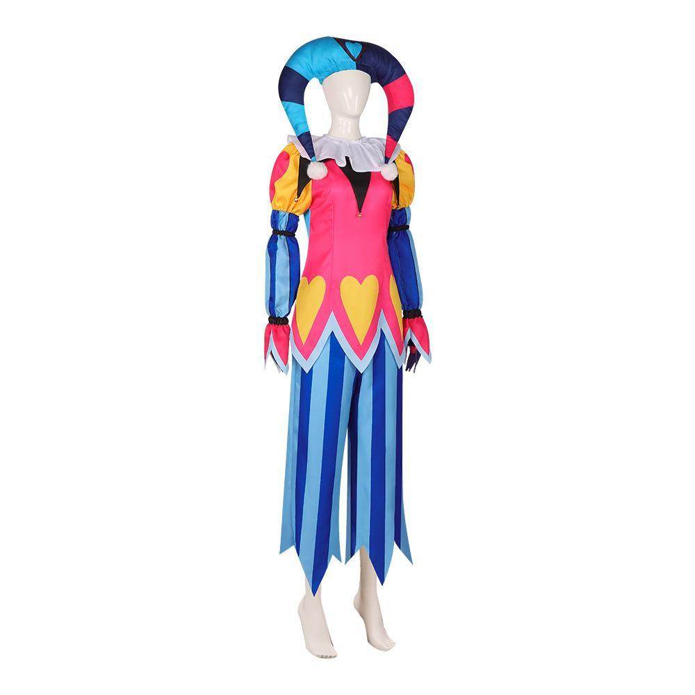 Hazbin Hotel Helluva Boss Fizzarolli clown stage costume cosplay - Azufun