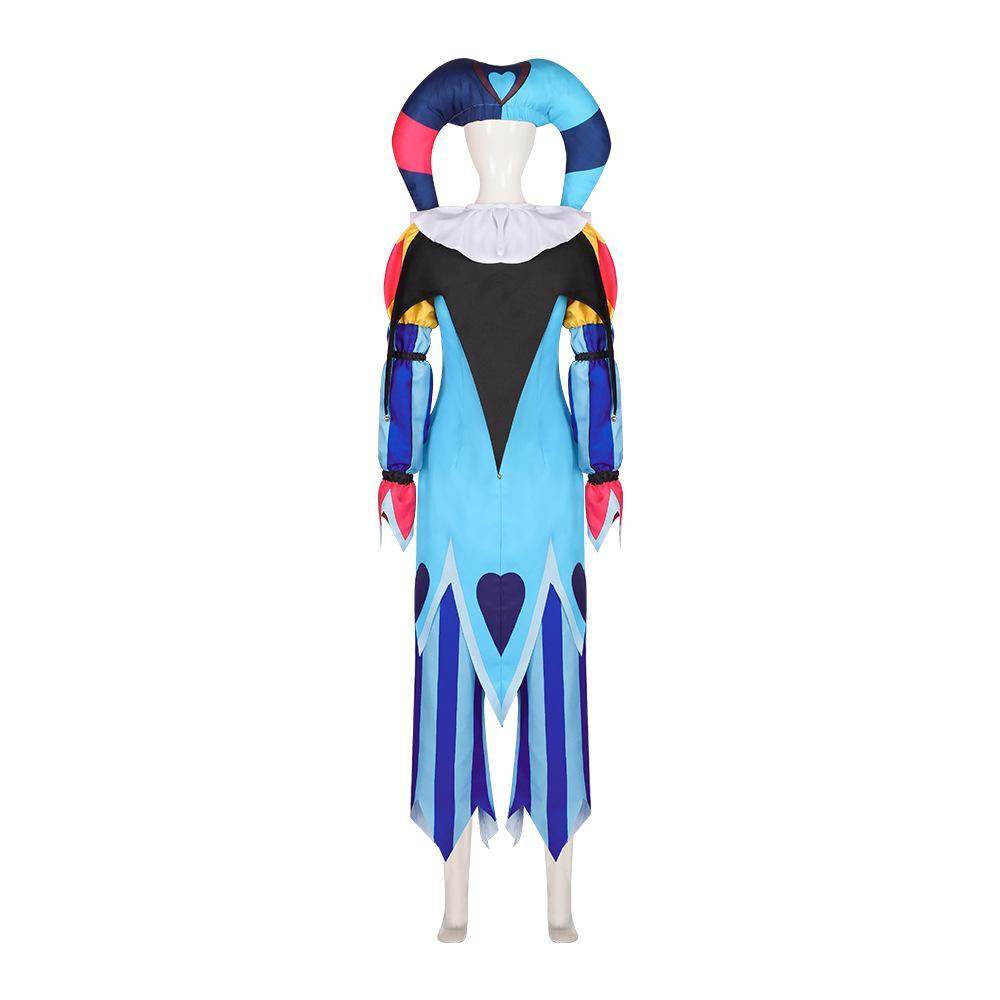 Hazbin Hotel Helluva Boss Fizzarolli clown stage costume cosplay - Azufun