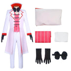 Hazbin Hotel Lucifer Morningstar Adult Cosplay Costume Outfits Halloween Carnival Suit - Azufun