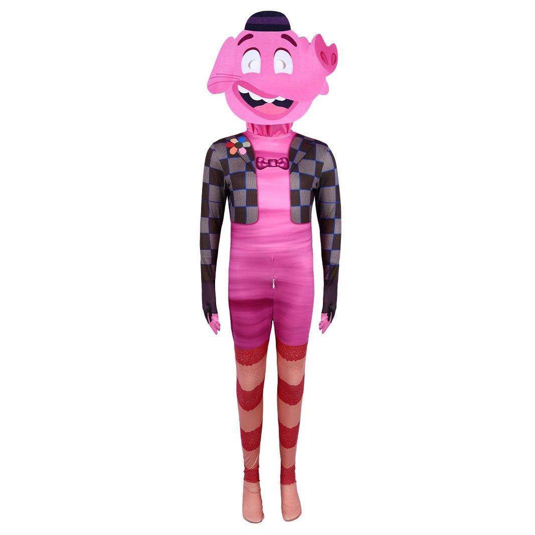 Inside Out 2 Bing Bong Costume Halloween Stage Performance Outfit for Kids and Adults - Azufun