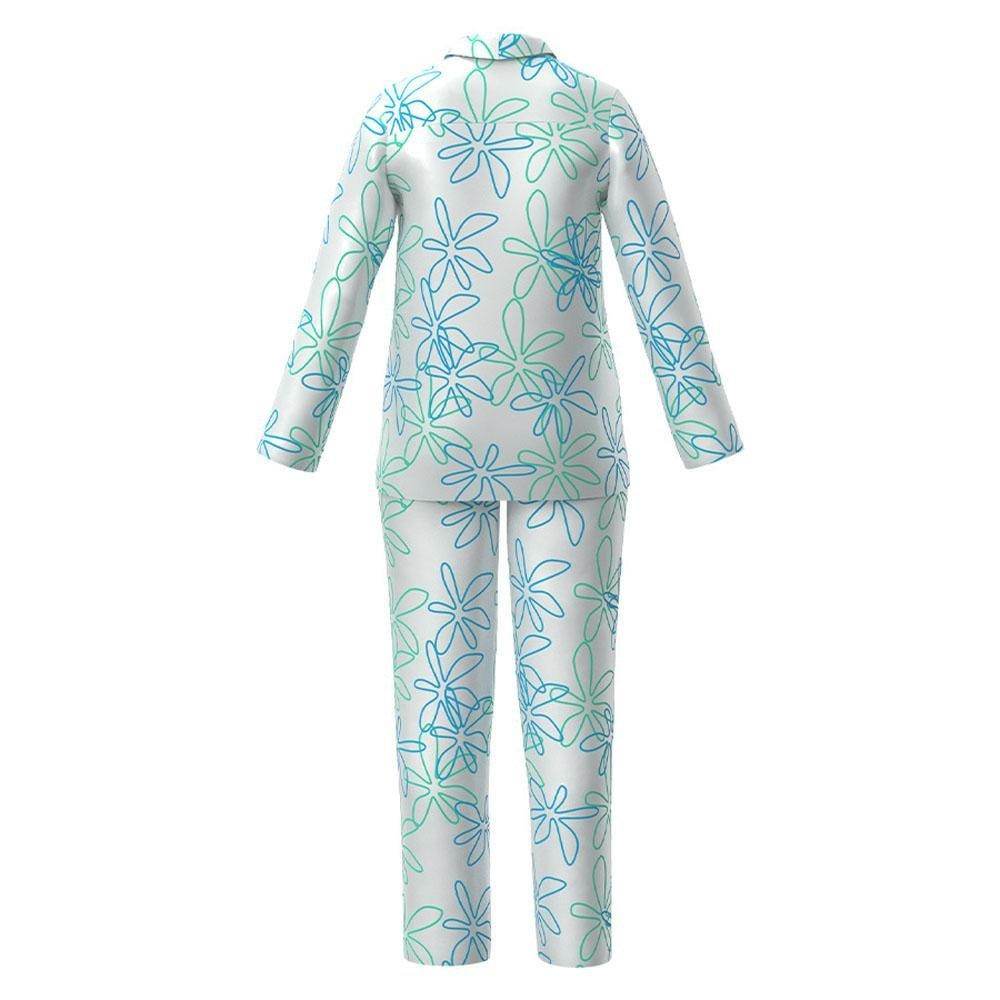inside out 2 costumes Summer ice silk pajamas Home Wear - Azufun