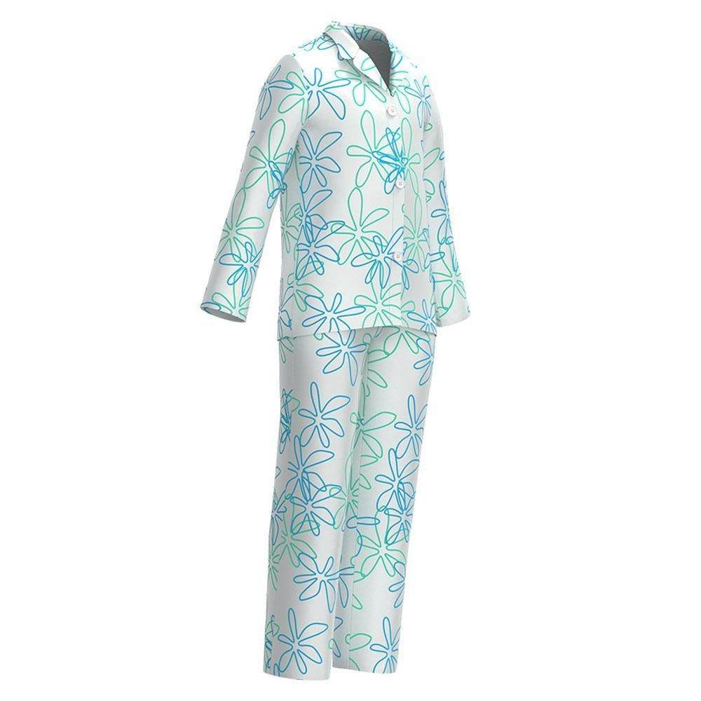 inside out 2 costumes Summer ice silk pajamas Home Wear - Azufun