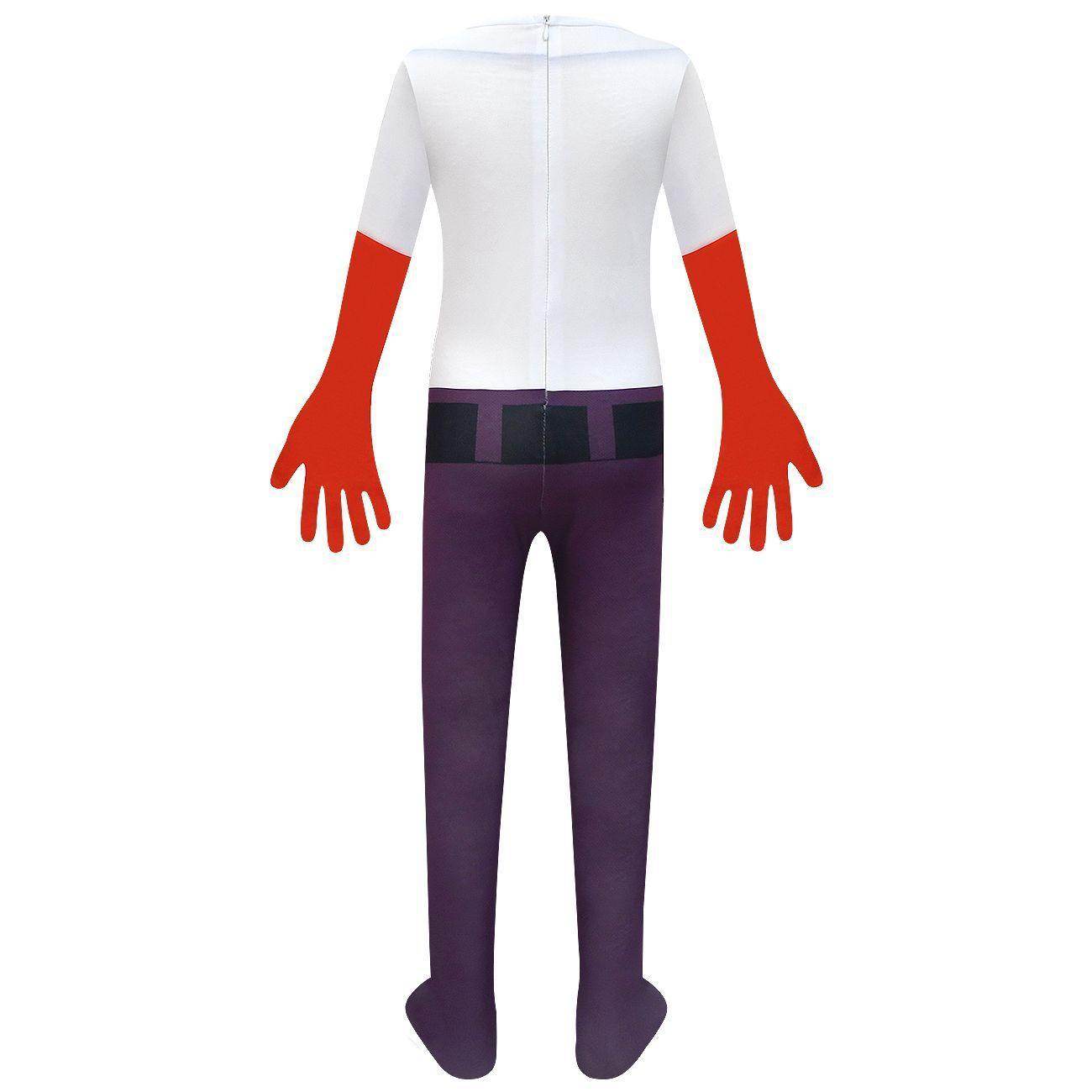 Inside Out Anger Cosplay Jumpsuit for Boys Kids' Zentai Costume - Azufun