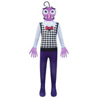 Inside Out Fear Cosplay Jumpsuit for Boys Kids' Zentai Costume - Azufun